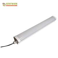 Good quality CE ROHS 1200mm  For  Warehouse office tube led batten light 36w LED linear lighting fixture